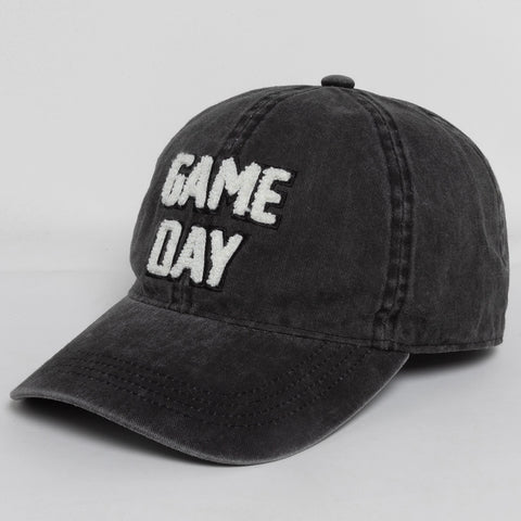 3D Gameday Embroidered Patch Cotton Baseball Cap